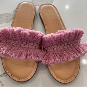 American Eagle Outfitters Pink Sandals